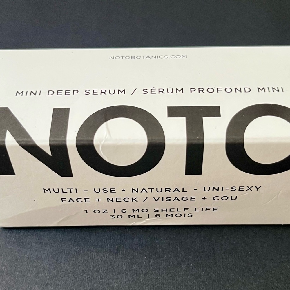 Noto Botanics Mini Deep Serum - Cream